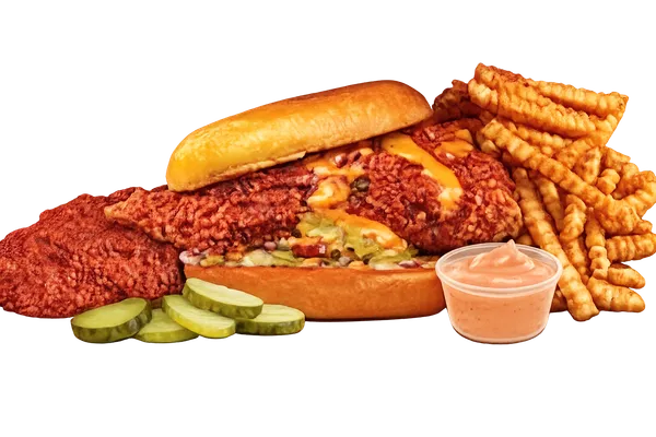 Dave's #3 — 1 TENDER + 1 SLIDER W/ FRIES